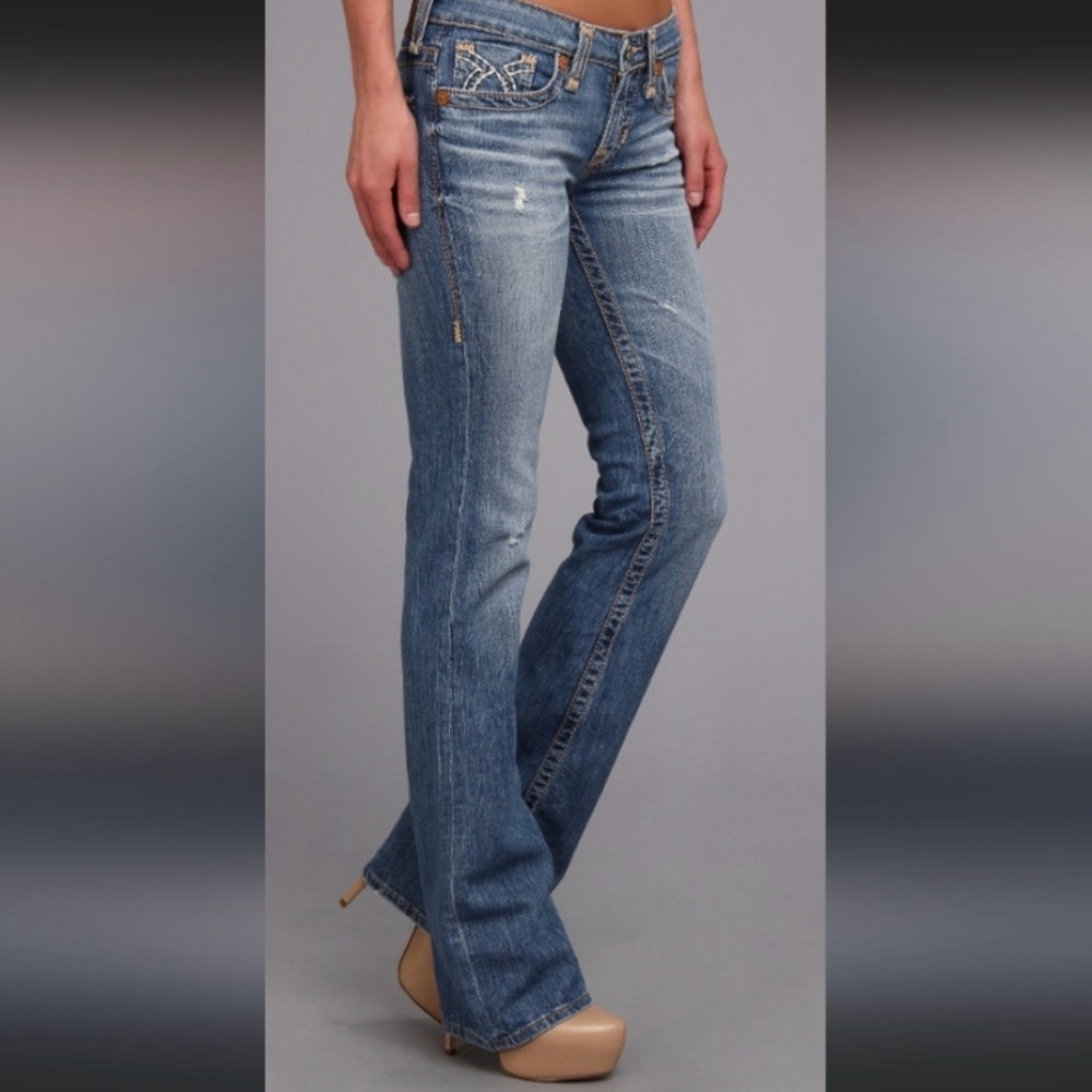 Big Star Rikki Women's Classic Blue Boot Cut Jeans size 30